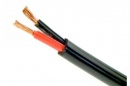 FLAT CABLE 2 CORE TWIN 2x 1.0mm 8amp. 30m roll.