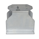 Heavy duty spare wheel holder for 100mm & 5.5 inch PCD